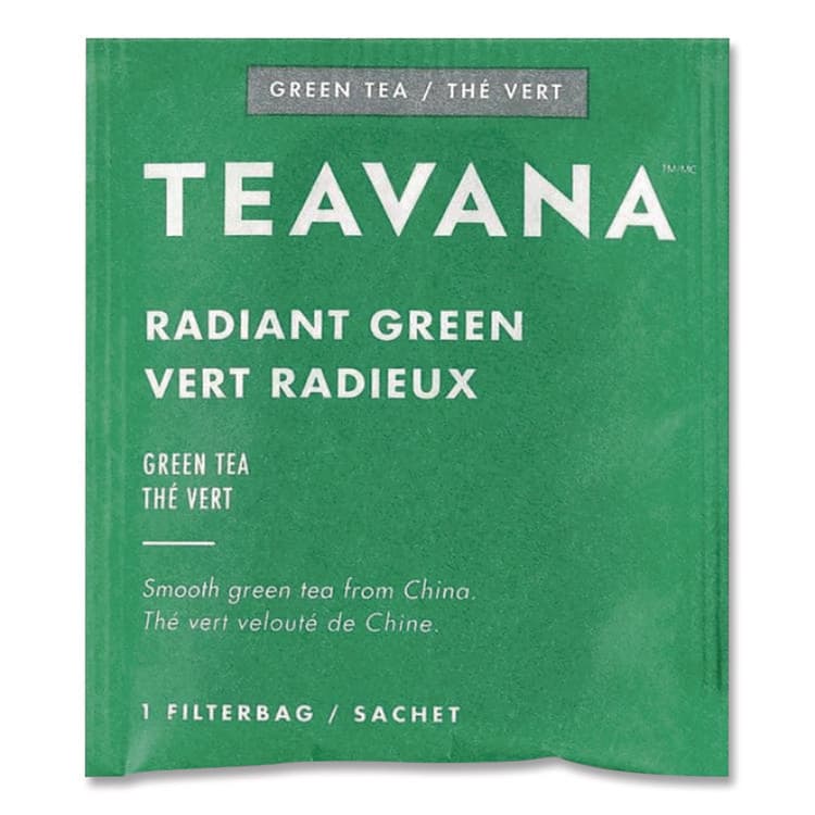 STARBUCKS COFFEE COMPANY Teavana Tea Bags, Radiant Green, 0.09 oz, 24/Box (TEVSBK13089) thumbnail 3