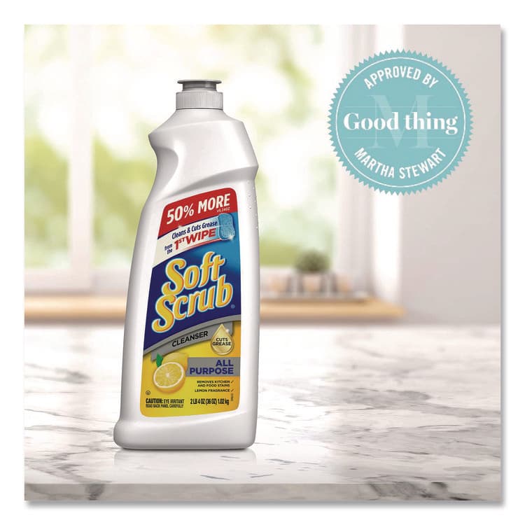 DIAL PROFESSIONAL All Purpose Cleanser, Lemon Scent, 24 oz Bottle, 8/Carton (DIA07224) thumbnail 3