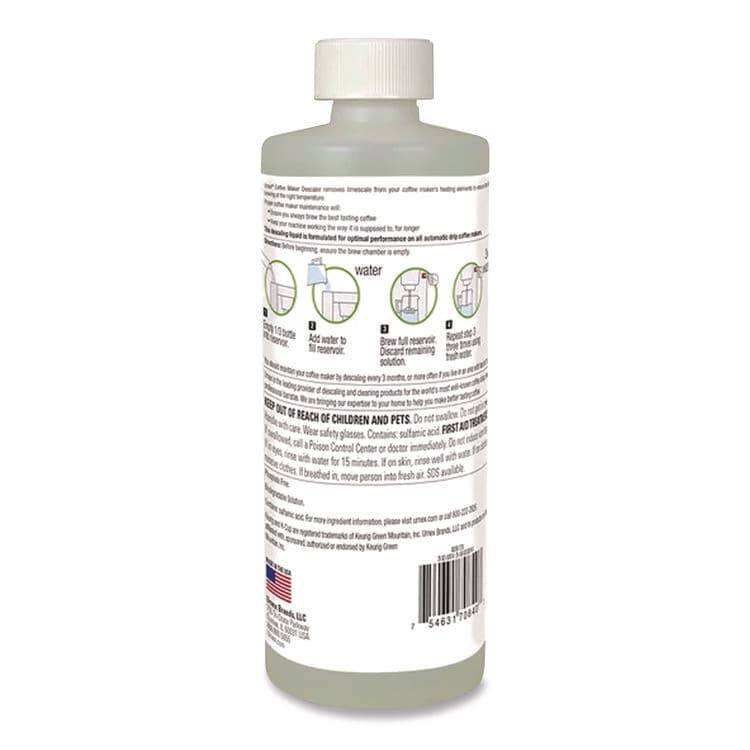 URNEX BRANDS Coffee Machine Descaling Liquid, 14 oz Bottle (URNUBI70840) thumbnail 2