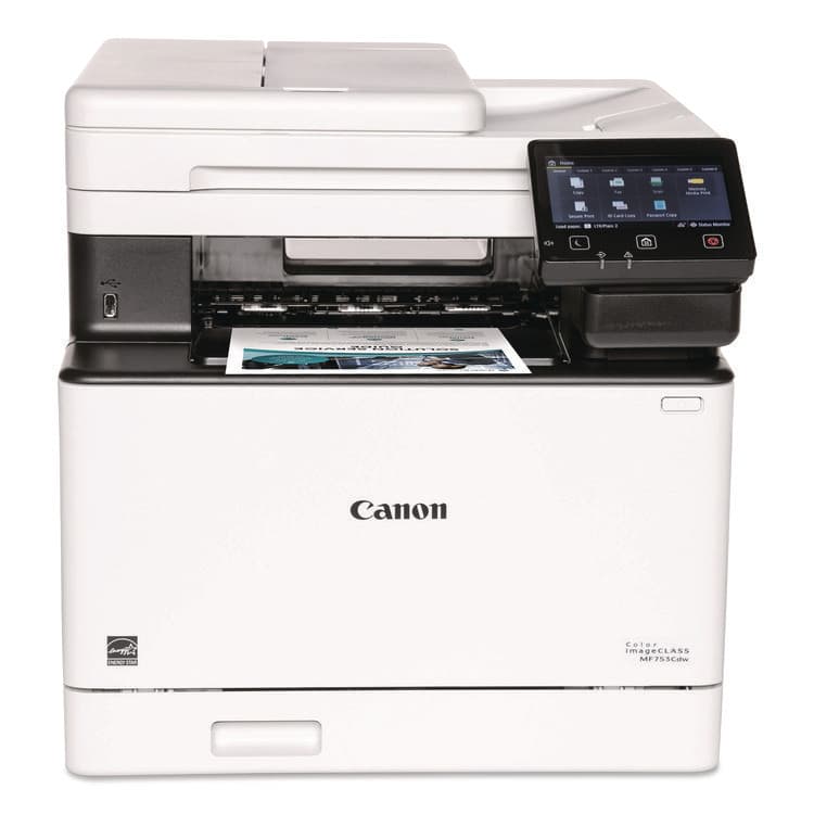 CANON USA, . imageCLASS MF753Cdw Wireless Multifunction Laser Printer, Copy/Fax/Print/Scan (CNM5455C010)