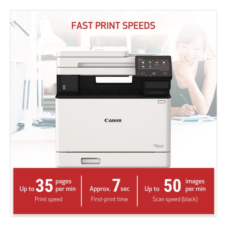 CANON USA, . imageCLASS MF751Cdw Wireless Multifunction Laser Printer, Copy/Print/Scan (CNM5455C015) thumbnail 4