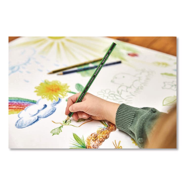 STAEDTLER, . Colored Pencils, Assorted Lead and Barrel Colors, 12/Pack (STD185C12A602) thumbnail 4