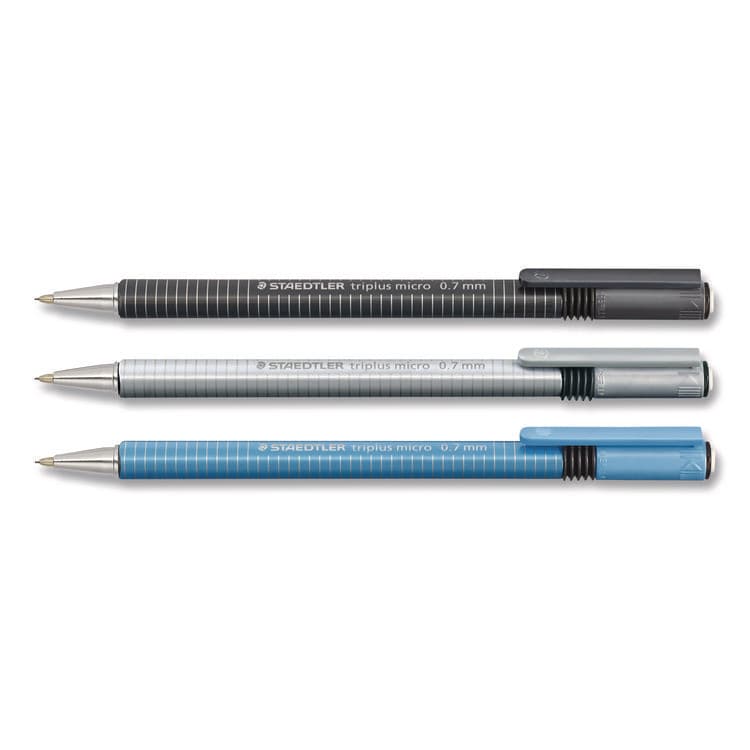 STAEDTLER, . Mechanical Pencils, 0.7 mm, HB (#2), Black Lead, Anthracite Barrel, 10/Box (STD7742781A6) thumbnail 2
