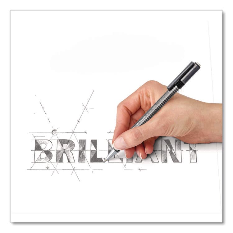 STAEDTLER, . Mechanical Pencils, 1.3 mm, HB (#2), Black Lead, Light Blue Barrel, 10/Box (STD7741330A6) thumbnail 4