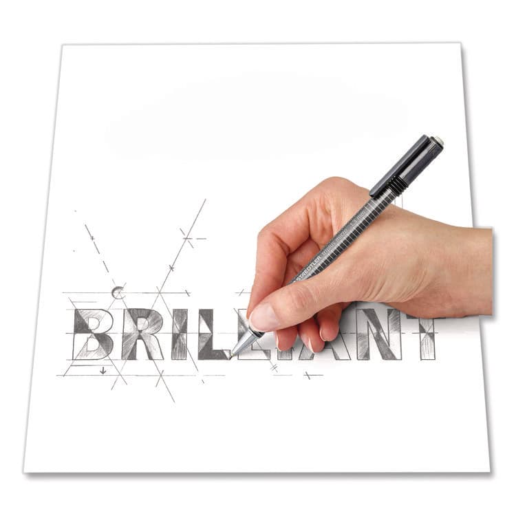 STAEDTLER, . Mechanical Pencils, 1.3 mm, HB (#2), Black Lead, Pearl Barrel, 10/Box (STD7741380A6) thumbnail 4