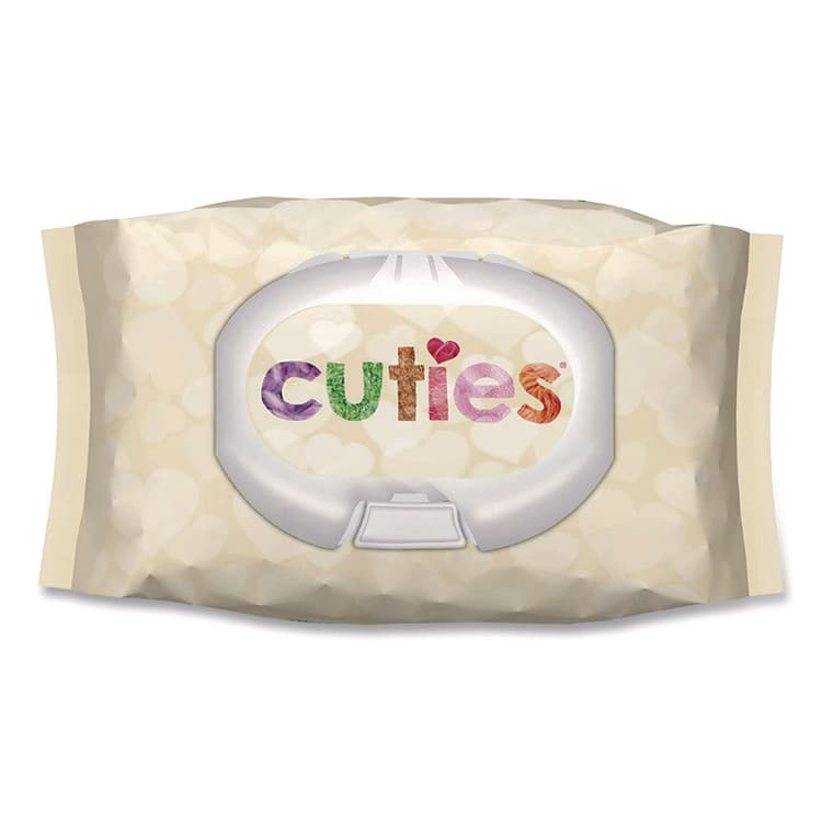 FIRST QUALITY PRODUCTS Premium Wipes, Unscented, White, 72 Wipes/Pack, 12 Packs/Carton (CTJCR16413) thumbnail 2