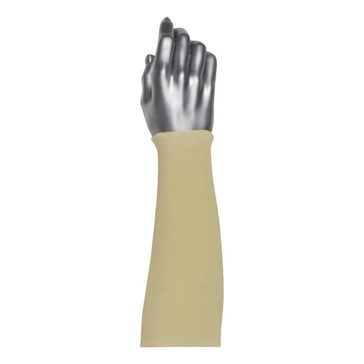 PROTECTIVE INDUSTRIAL PRODUCTS Knitted Kevlar Sleeve, 2-Ply, 18", Tan (PID10KS18) thumbnail 2