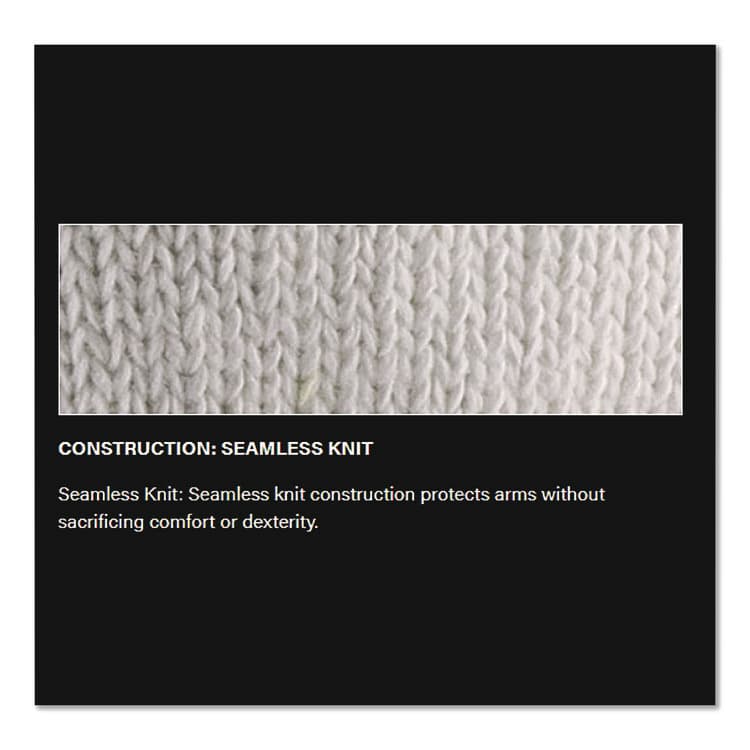 PROTECTIVE INDUSTRIAL PRODUCTS Knitted Kevlar Sleeve, 2-Ply, 18", Tan (PID10KS18) thumbnail 3
