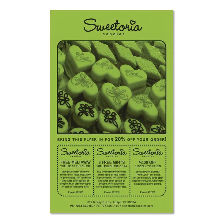 NEENAH PAPER Color Paper, 24 lb Bond Weight, 8.5 x 14, Terra Green, 500/Ream (WAU22582) thumbnail 4