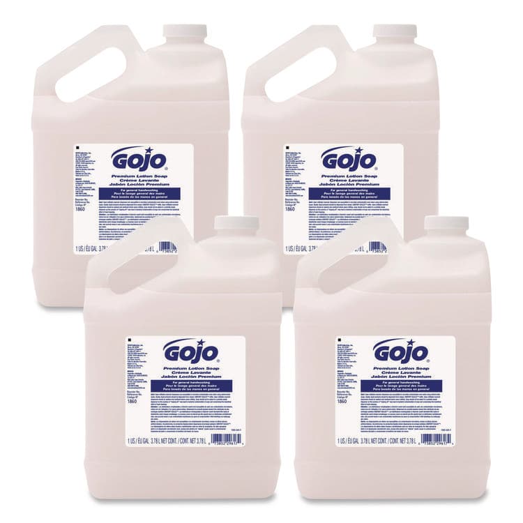 GO-JO INDUSTRIES Premium Liquid Hand Soap Refill, Waterfall Scent, 1 gal (GOJ186004)