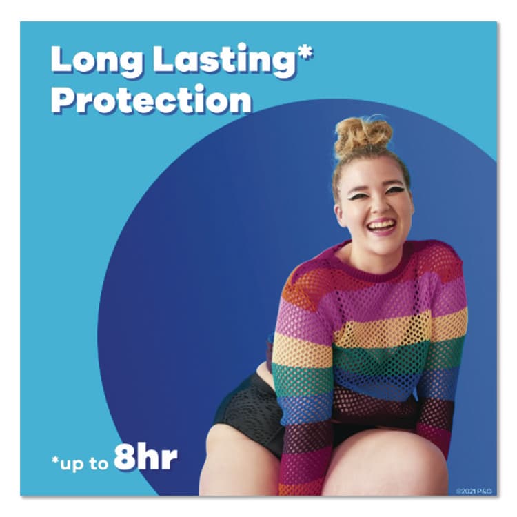 PROCTER & GAMBLE Cardboard Applicator Tampons, Regular Absorbency, 10/Box (PGC21409) thumbnail 4