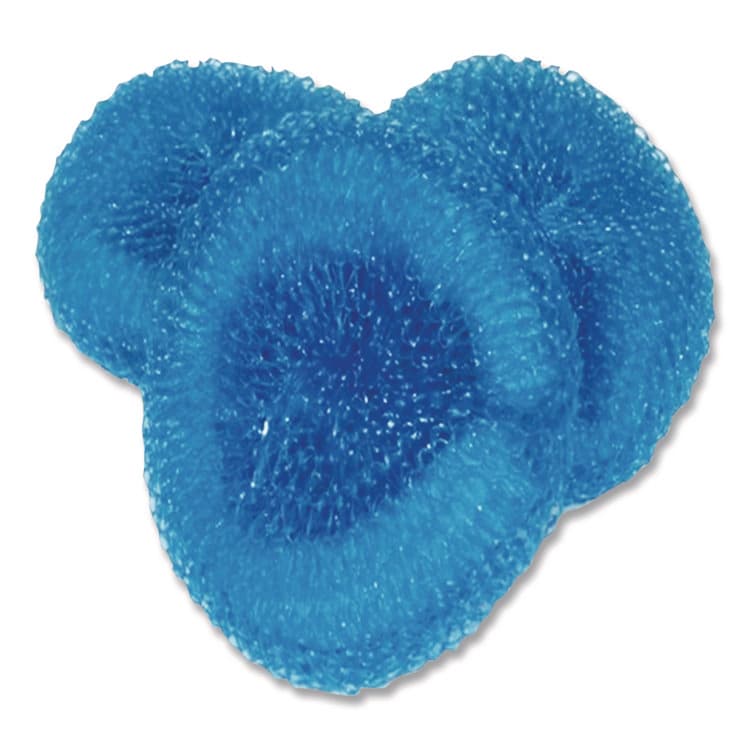 PROCTER & GAMBLE Poly Mesh Scrubbers, Blue, 3/Pack (PGC437775) thumbnail 4
