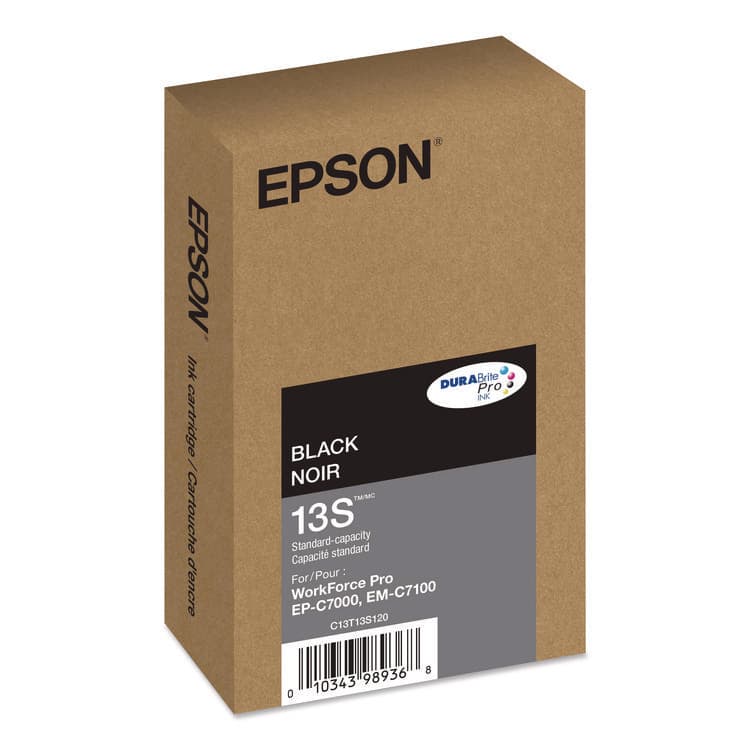 EPSON AMERICA, . T13S120 (T13S) DURABrite Pro Ink, 2,900 Page-Yield, Black (EPST13S120) thumbnail 2