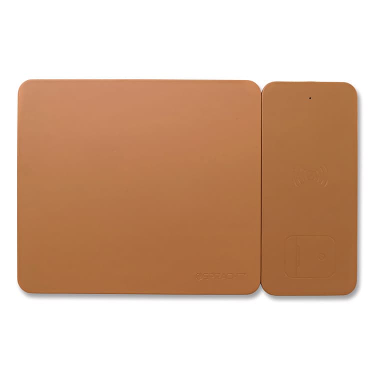 SPRACHT MagPad Charger and Mouse Pad, Brown (SPTMGPBN)