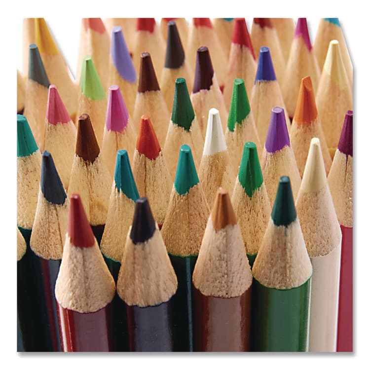 LAROSE INDUSTRIES, LLC Colored Pencils, 72 Assorted Lead and Barrel Colors, 72/Box (CZA1040224) thumbnail 3