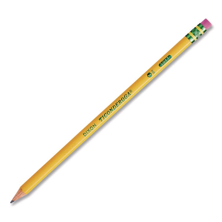DIXON TICONDEROGA CO. Pencils, HB (#2), Black Lead, Yellow Barrel, 24/Pack (DIX13924) thumbnail 4