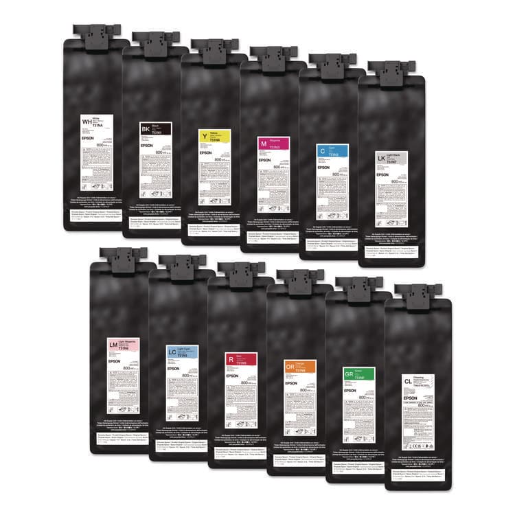 EPSON AMERICA, . T51N120 (T51N) UltraChrome GS3 Eco-Solvent Ink, 800 mL, Black (EPST51N120) thumbnail 2