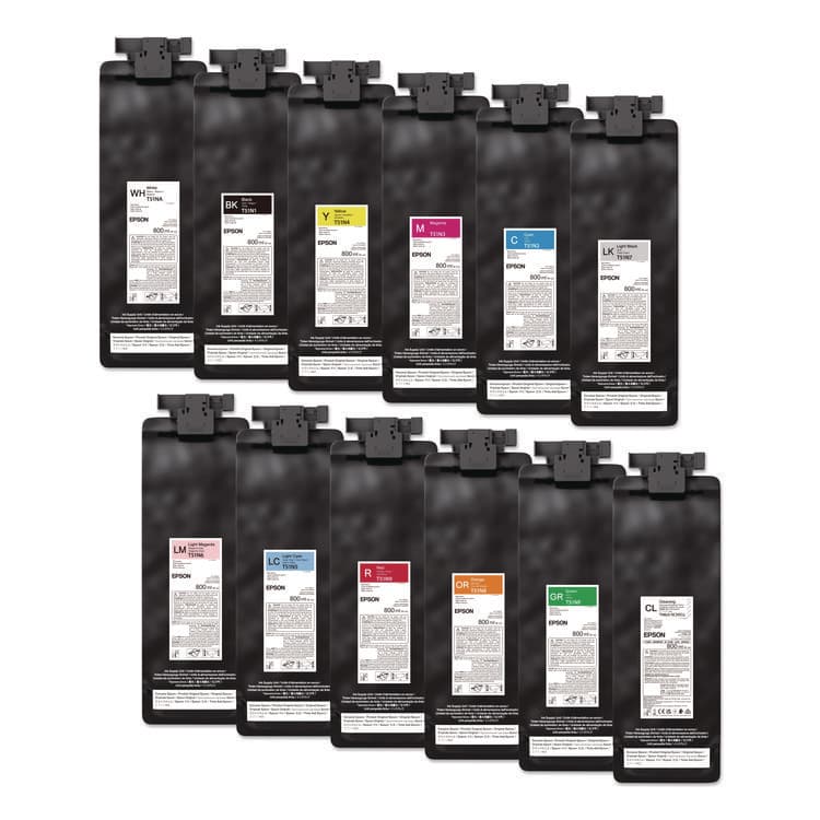 EPSON AMERICA, . T51NF20 (T51N) UltraChrome GS3 Eco-Solvent Ink, 800 mL, Green (EPST51NF20) thumbnail 2