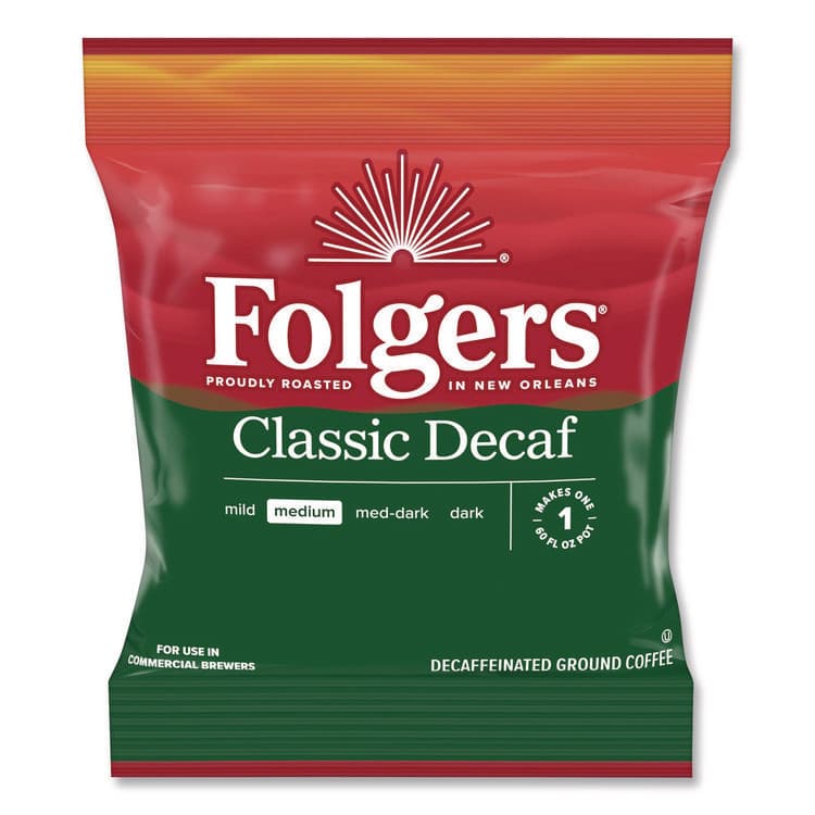 J.M. SMUCKER CO. Classic Decaf Ground Coffee Fraction Pack, Classic Roast Decaf, 1.5 oz, 42/Carton (FOL06433) thumbnail 2