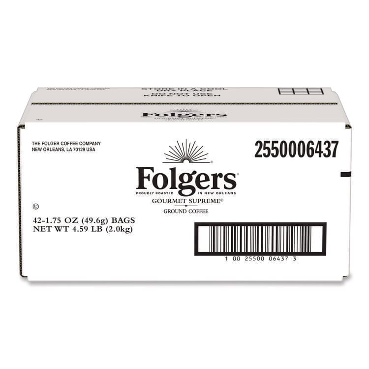 J.M. SMUCKER CO. Gourmet Supreme Ground Coffee, Fraction Pack, 1.75 oz, 42/Carton (FOL06437) thumbnail 3