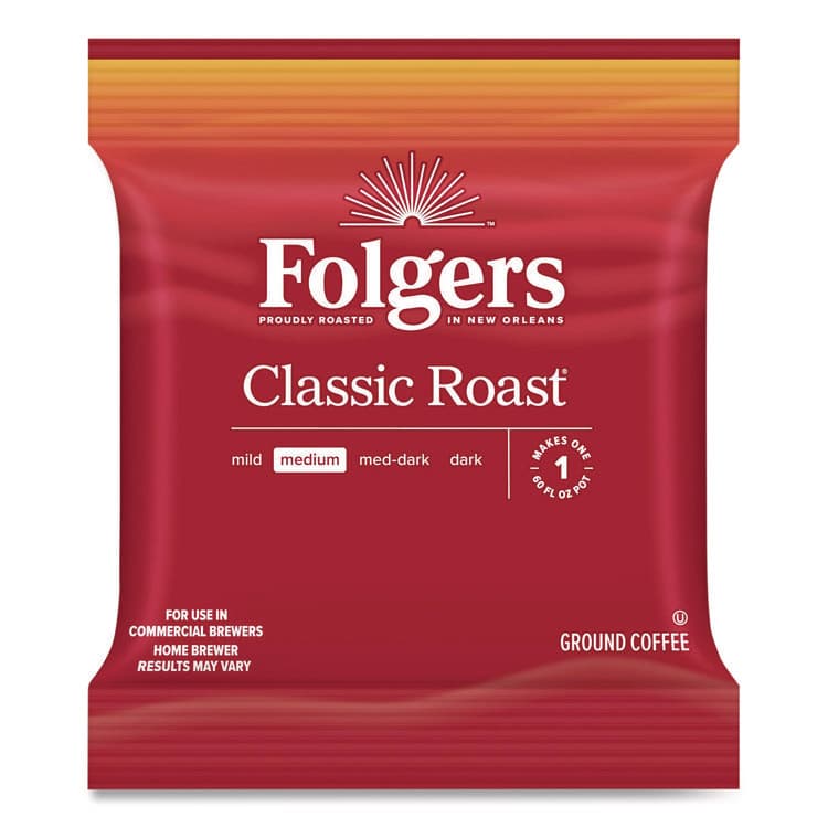 J.M. SMUCKER CO. Classic Roast Ground Coffee Fraction Pack, 1.2 oz Packets, 42/Carton (FOL20457) thumbnail 2