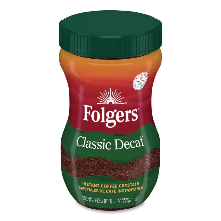 J.M. SMUCKER CO. Classic Decaf Instant Coffee, 8 oz Jar (FOL20630)