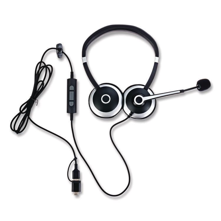 SPRACHT SPT-HSUSB2 Over-the-Head Binaural Headset (SPTHSUSB2)