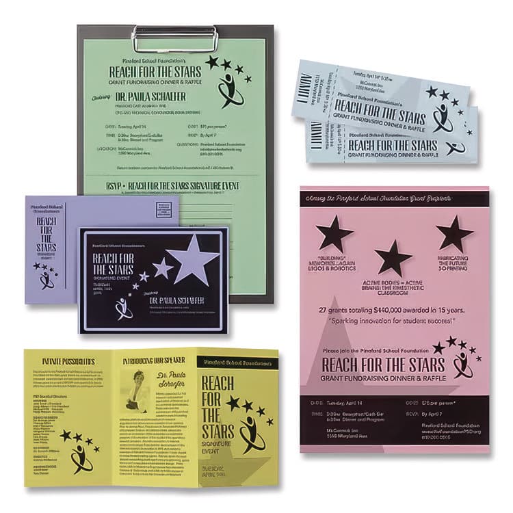 NEENAH PAPER Color Cardstock, 65 lb Cover Weight, 8.5 x 11, Assorted Pastel Colors, 50/Pack (WAU91803) thumbnail 3