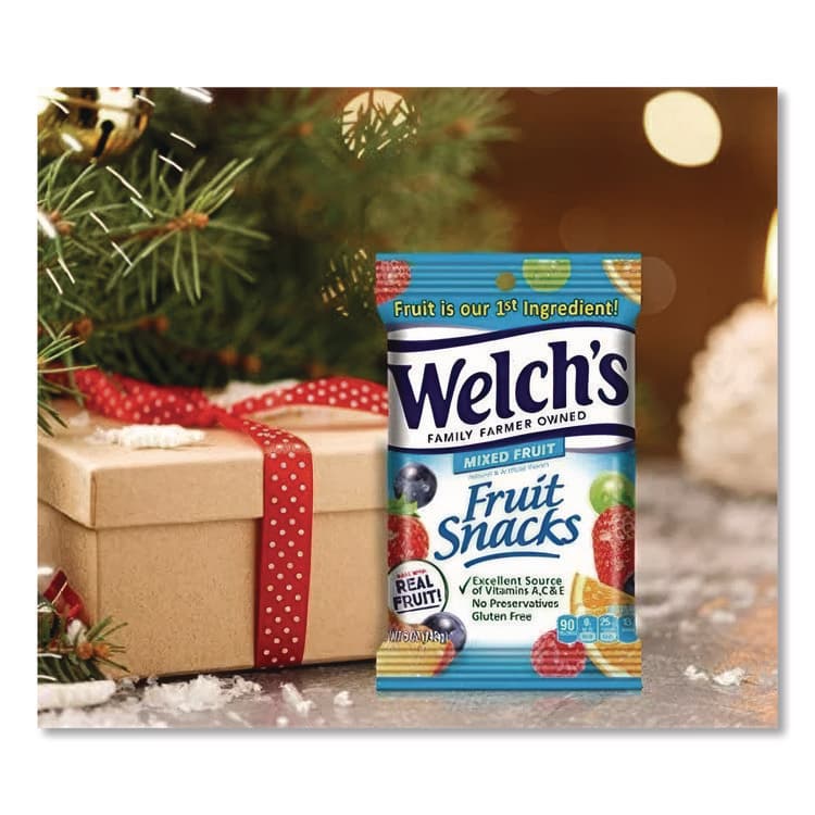 DR PEPPER SNAPPLE GROUP, . Fruit Snacks, Mixed Fruit, 5 oz Pouch, 12/Carton (WELPIM05098) thumbnail 3