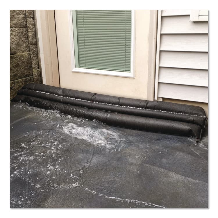 ABSORBENT SPECIALTY PRODUCTS Flood Barriers, 6" x 5 ft x 3.5", 4/Pack (QKDQD654) thumbnail 4