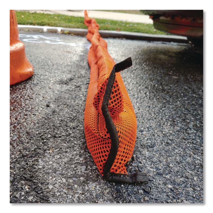 ABSORBENT SPECIALTY PRODUCTS Flood Barriers, 6" x 10 ft x 3.5", 10/Box (QKDQD61010HV) thumbnail 2