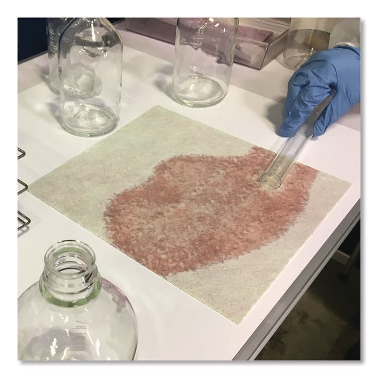 ABSORBENT SPECIALTY PRODUCTS Base Neutralizing Pad, 0.24 L to 1.25 L, 11 x 12, 10 Pads/Pack (QKDBASEPAD10) thumbnail 4