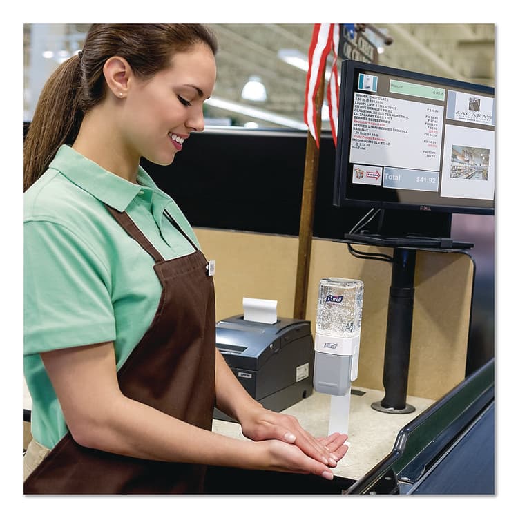 GO-JO INDUSTRIES Surface Mount ES Everywhere System, White, 8/Pack (GOJ584008WHT) thumbnail 2