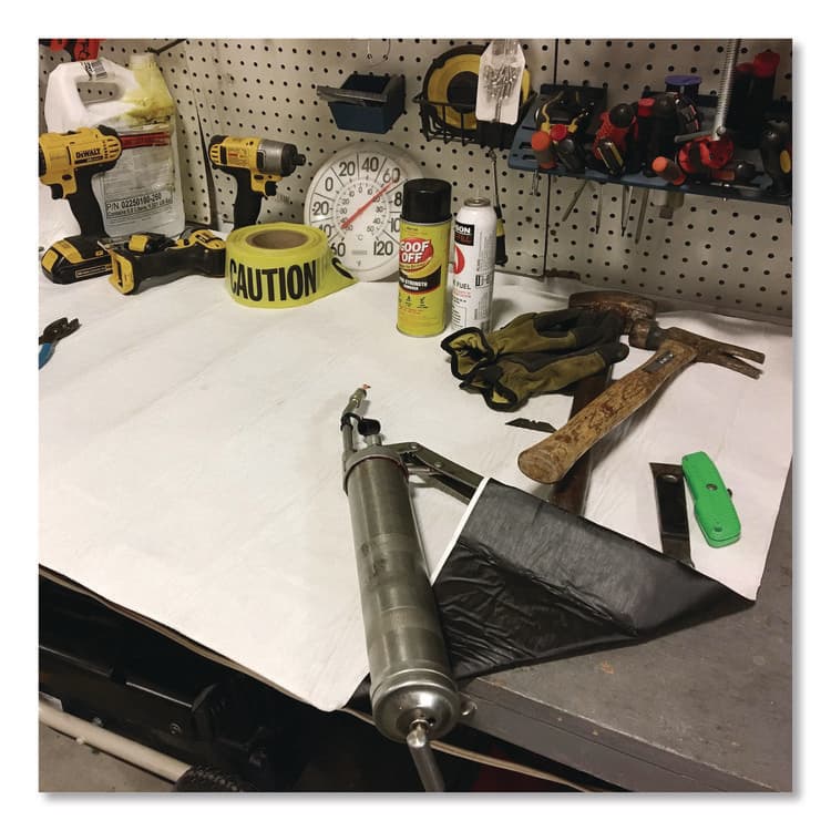 ABSORBENT SPECIALTY PRODUCTS Mighty Mat Floor Pads, 0.5 gal, 32 x 78 (QKDMFPLC32781) thumbnail 4