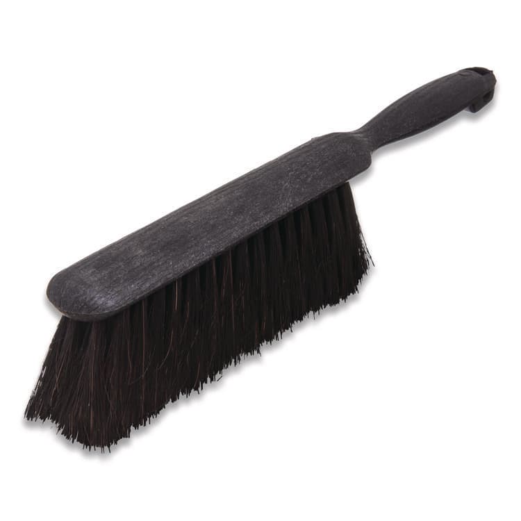 CFS BRANDS Counter/Radiator Brush, Black Horsehair Blend Bristles, 8" Brush, 5" Black Handle (CFS3622503)
