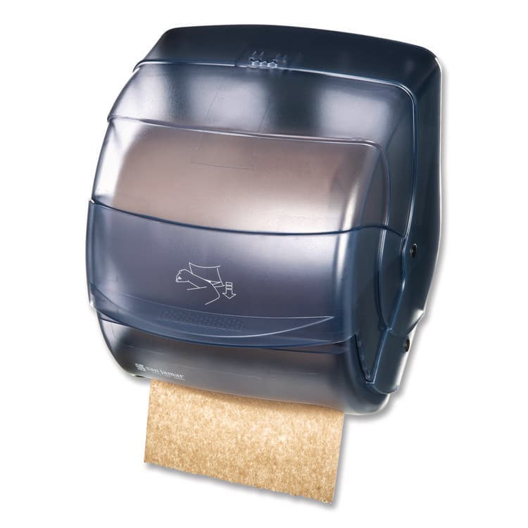 CFS BRANDS Classic Integra Lever Roll Towel Dispenser, 11.5 x 11.25 x 13.5, Black (SJMT850TBL)