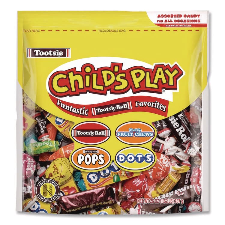 TOOTSIE ROLL INDUSTRIES Child's Play Assortment Pack, Assorted, 26 oz (TOO1817) thumbnail 3