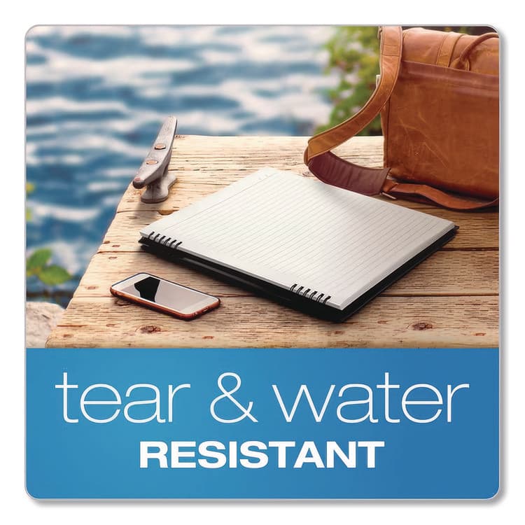 TOPS BUSINESS FORMS Stone Paper Notebook, 1-Subject, Medium/College Rule, Blue Cover, (60) 11 x 8.5 Sheets (TOP161647) thumbnail 3