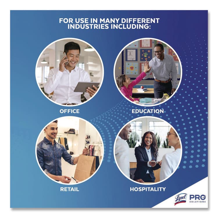 RECKITT BENCKISER Disinfecting Wipes, 1-Ply, 7 x 7.25, Lavender and Cotton Blossom, White, 80 Wipes/Canister, 6 Canisters/Carton (RAC56264CT) thumbnail 3