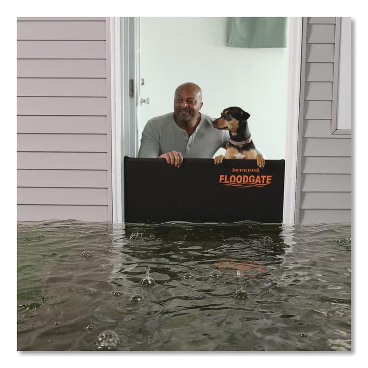 ABSORBENT SPECIALTY PRODUCTS Flood Gates, 1" x 50" to 55" x 26" (QKDQDFG50) thumbnail 3