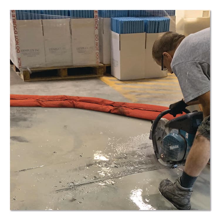 ABSORBENT SPECIALTY PRODUCTS Outdoor Grab and Go Bucket Kit, (4) Hi-Vis 10 ft Flood Barriers (QKDQDGG104HV) thumbnail 3