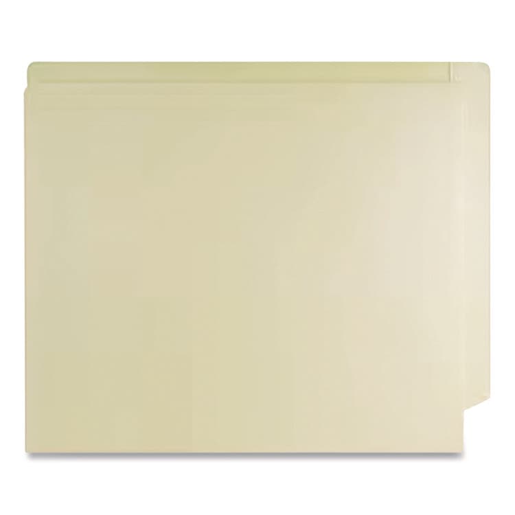 WESTERN STATES ENVELOPE CO Full Pocket End Tab Fastener Folders, Straight Tab, Expands 0.75", 1 Fastener, Letter Size, Manila, 50/Box (MAQ50664) thumbnail 3