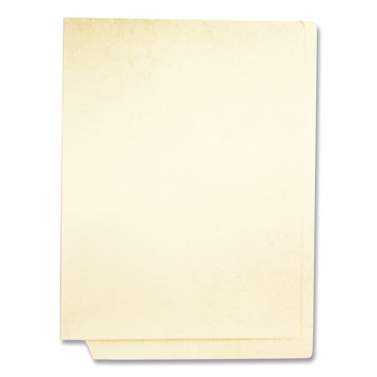 WESTERN STATES ENVELOPE CO End Tab Fastener Folders, Straight Tab, Expands 0.75", 2 Vertical/Horizontal Fasteners, Letter Size, Manila, 250/Box (MAQ52406B) thumbnail 4