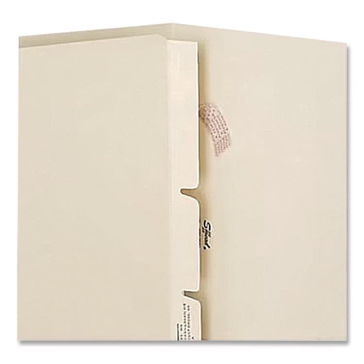 WESTERN STATES ENVELOPE CO Standard Side-Flap Classification Folder Dividers, 1 Fastener, Letter Size, Manila, 100/Box (MAQ52411) thumbnail 2