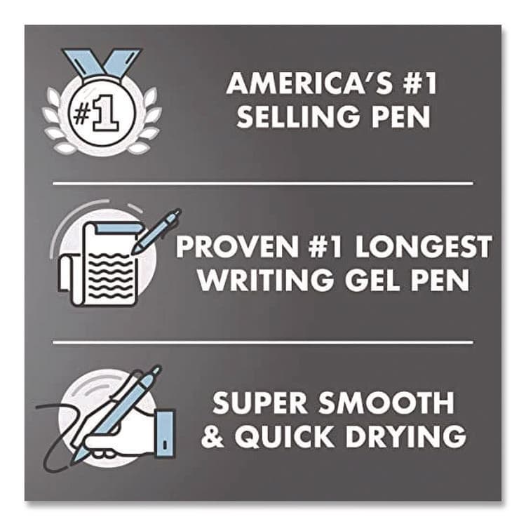 PILOT CORP. OF AMERICA G2 Premium Gel Pen, Retractable, Extra-Fine 0.5 mm, Assorted Ink and Barrel Colors, 5/Pack (PIL31300) thumbnail 3