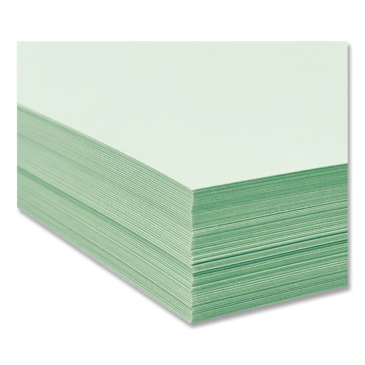 DOMTAR PAPER 30% Recycled Colored Paper, 20 lb Bond Weight, 8.5 x 11, Green, 500/Ream (DMR94304) thumbnail 4
