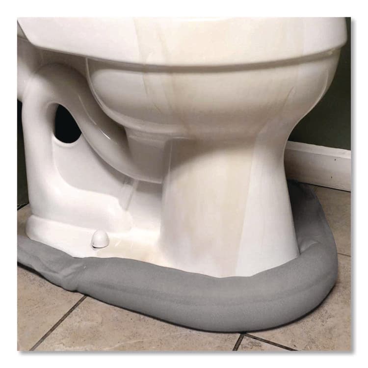 ABSORBENT SPECIALTY PRODUCTS Water Dams, 2.5" x 4 ft x 2.5", Gray, 30/Box (QKDWUB2430G) thumbnail 3