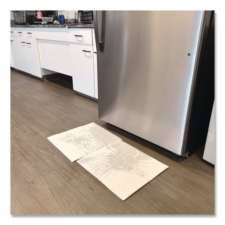 ABSORBENT SPECIALTY PRODUCTS Mighty Mat Heavy Absorbent Pads, Stay Put Backing, 18 gal, 16 x 18, 100/Box (QKDPUCH100SP) thumbnail 3