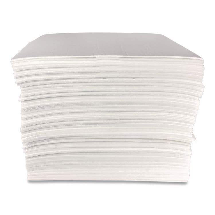 ABSORBENT SPECIALTY PRODUCTS Mighty Mat Heavy Absorbent Pads, 18 gal, 16 x 18, 100/Box (QKDPUCH100)