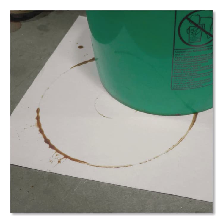 ABSORBENT SPECIALTY PRODUCTS Mighty Mat Heavy Absorbent Pads, 6 gal, 16 x 18, 50/Pack (QKDPUCL50) thumbnail 4